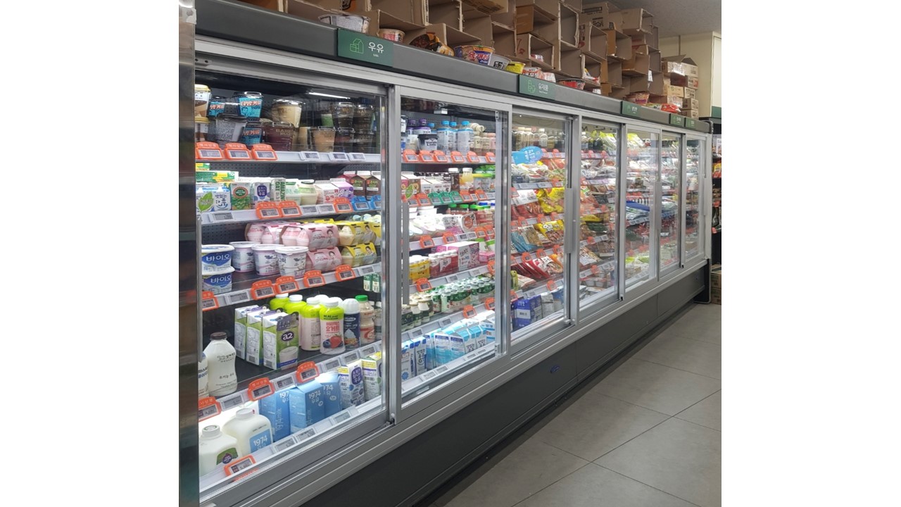 2025년 GS더프레시 전남권 냉장고 문달기
